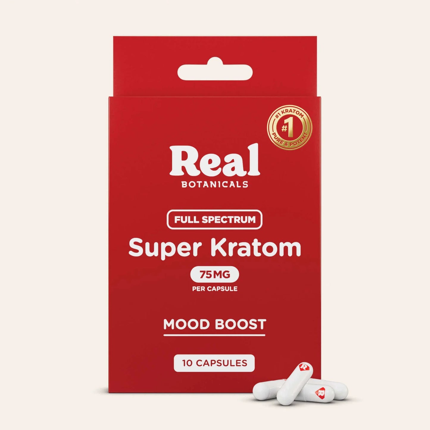 Real Botanicals Super Kratom Mood Boost Capsules
