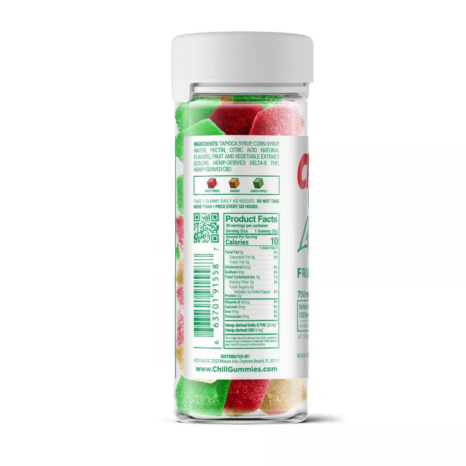 Chill Plus Delta-8 Gummies 30ct
