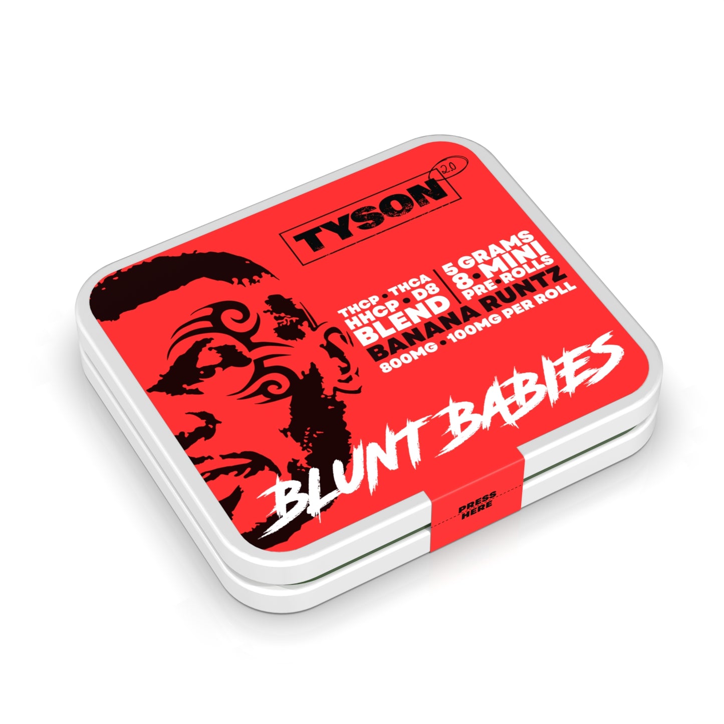Tyson 2.0 Blunt Babies 800MG (BOX OF 10)