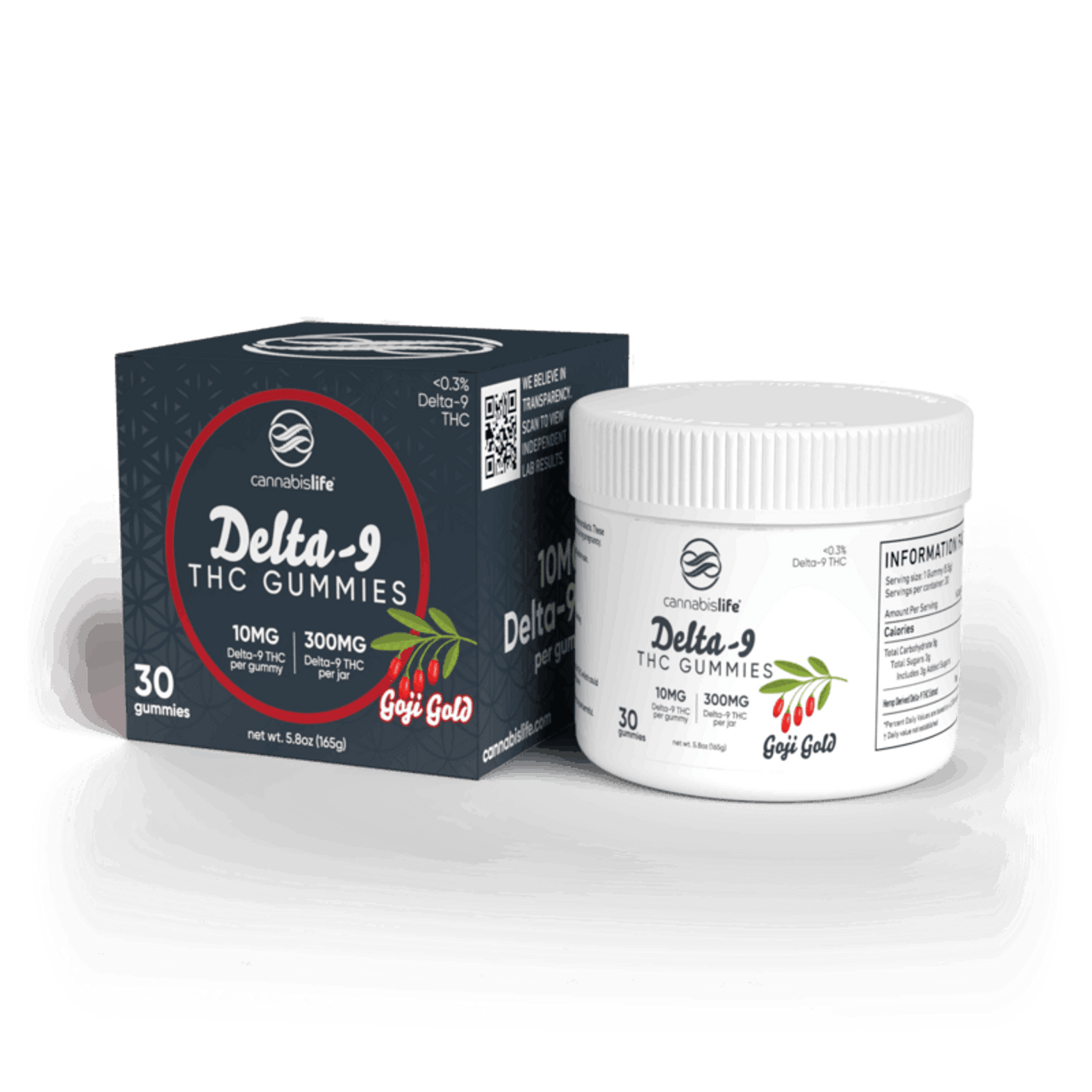 Cannabis Life Delta-9 Gummies - (30ct) 300mg (4 Pack)