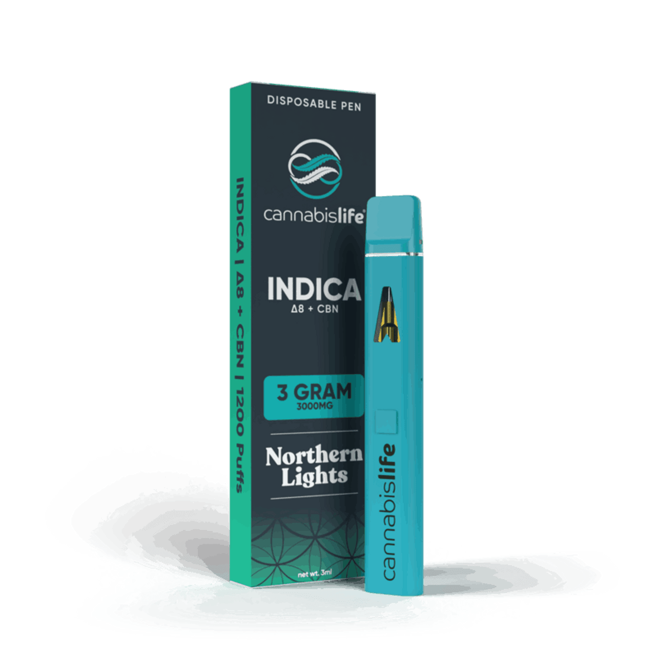 Cannabis Life Delta-8 + CBN Disposable Vape Pen - (3ML) (5 pack)