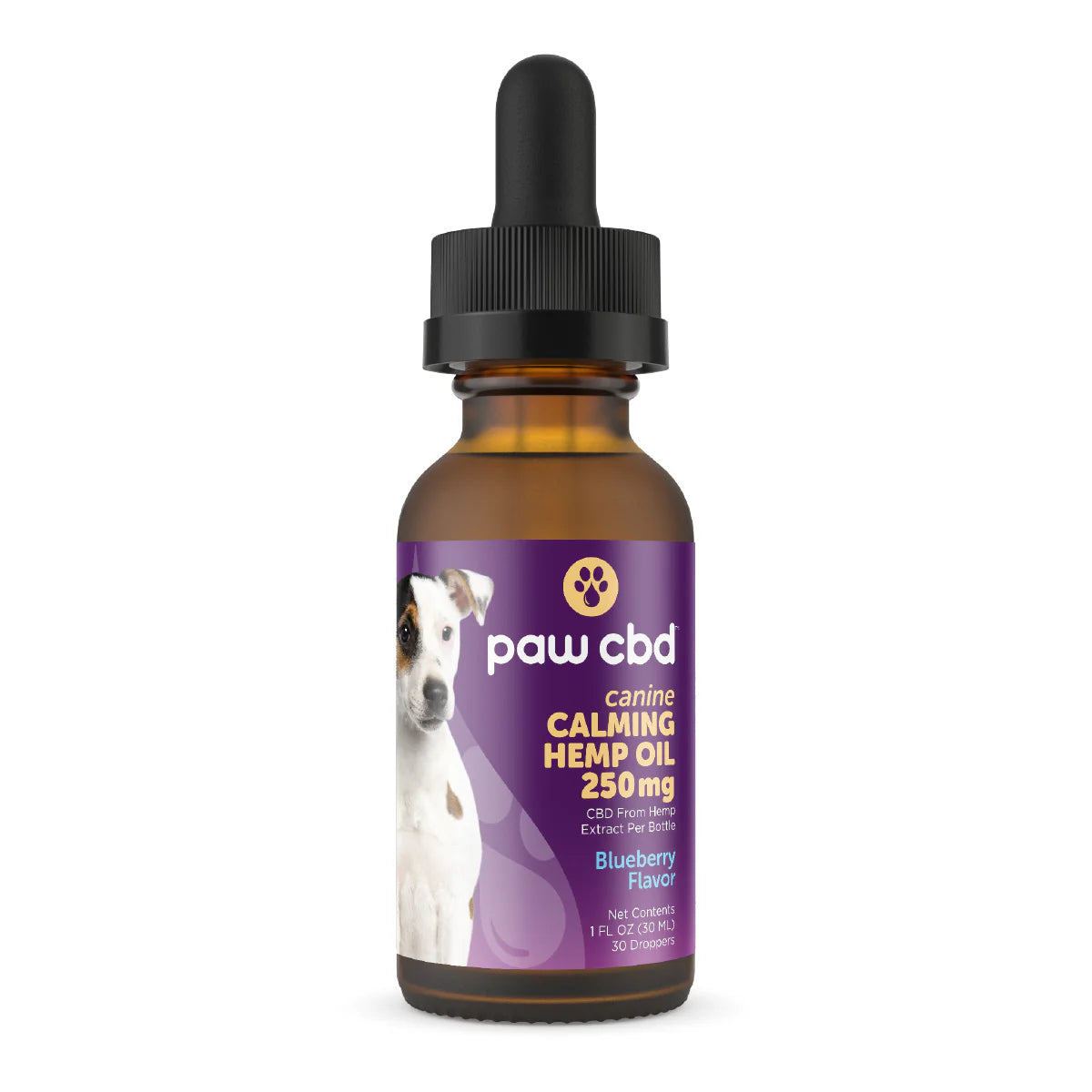 Paw CBD Broad Spectrum CBD Dog Calming Oil Tincture 30ml