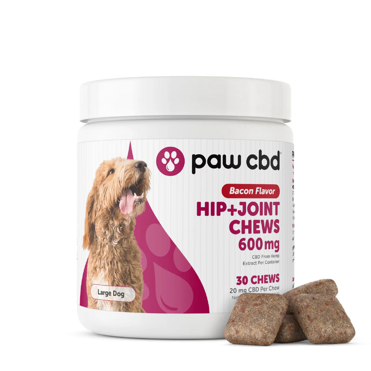 Paw CBD Broad Spectrum CBD Dog Hip + Joint Chews