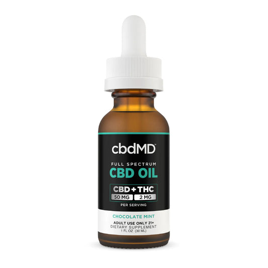 cbdMD Full Spectrum CBD Tinctures 30ml CBD + THC