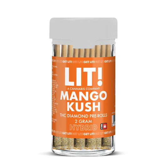 LIT THC Liquid Diamonds Pre Rolls โ 10 Count