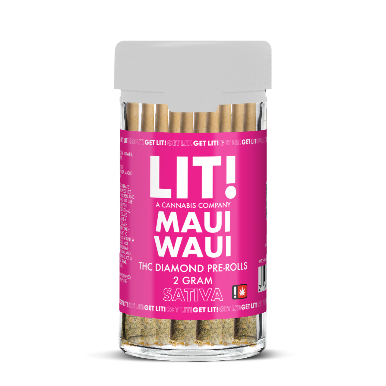 LIT THC Liquid Diamonds Pre Rolls – 10 Count
