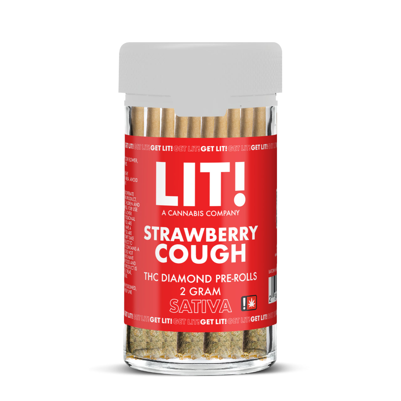 LIT THC Liquid Diamonds Pre Rolls – 10 Count
