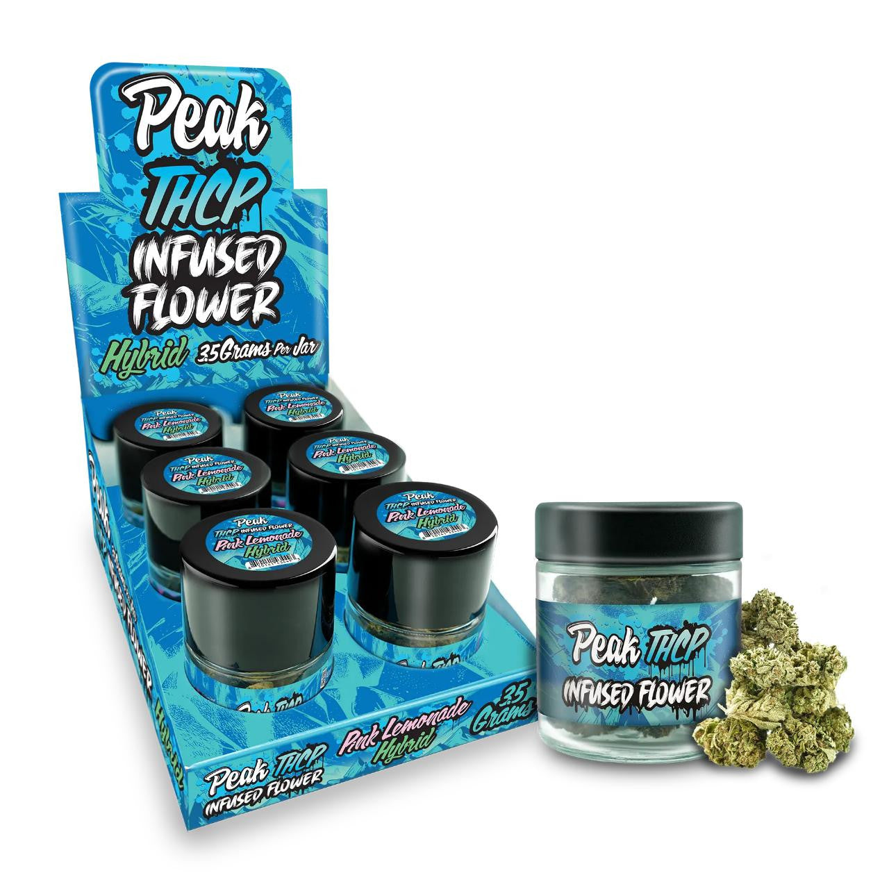 Peak THCP Infused Flower 3.5G ( 6 PACK)