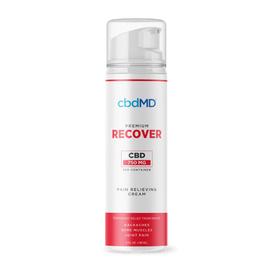cbdMD Broad Spectrum CBD Recover Airless Pump