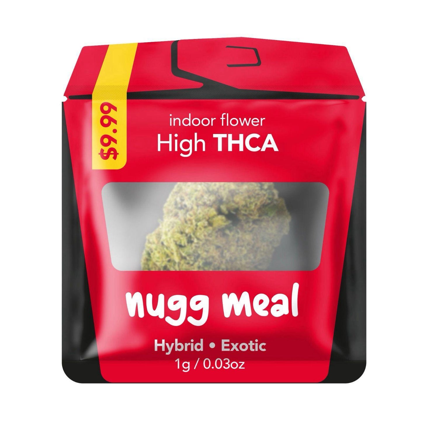 Nugg Meal 1g Exotic Flower Display Box