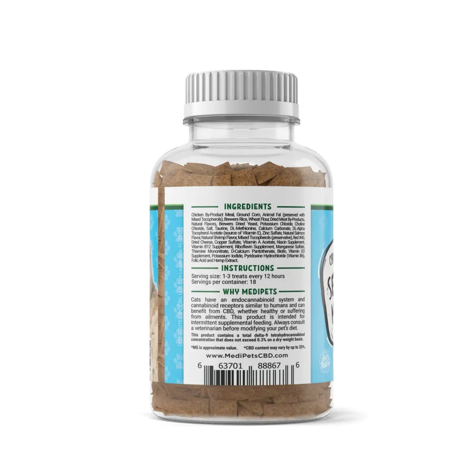 MediPets CBD Cat Treats Seafood Medley 300mg