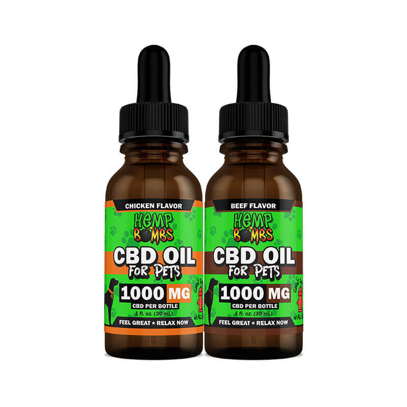 Hemp Bombs CBD Oil for Pets (PACK OF 6)