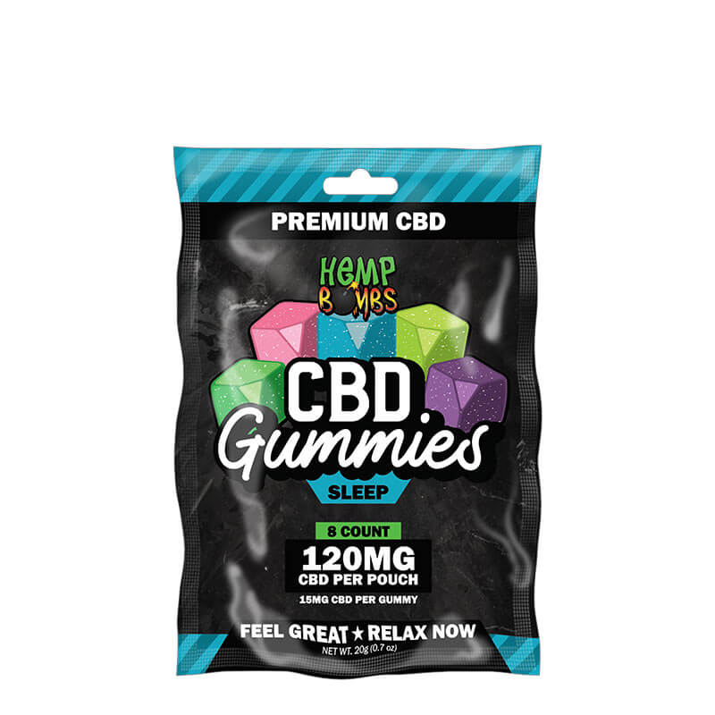 Hemp Bombs CBD Gummies for Sleep (PACK OF 6 AND 12)