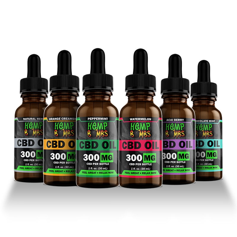 Hemp Bombs CBD Oil (PACK OF 6)