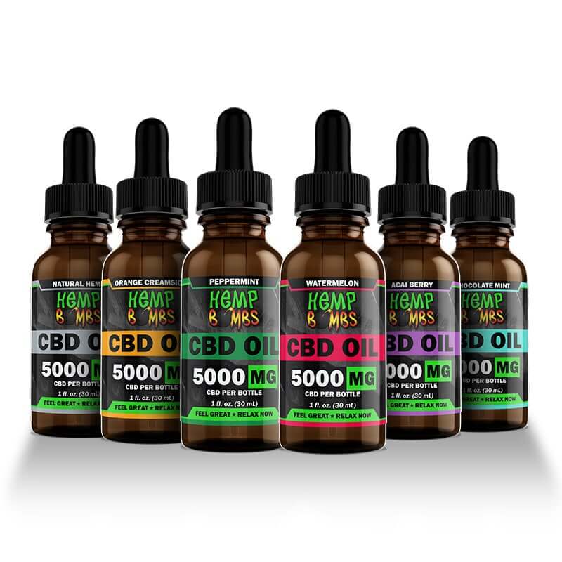 Hemp Bombs CBD Oil (PACK OF 6)