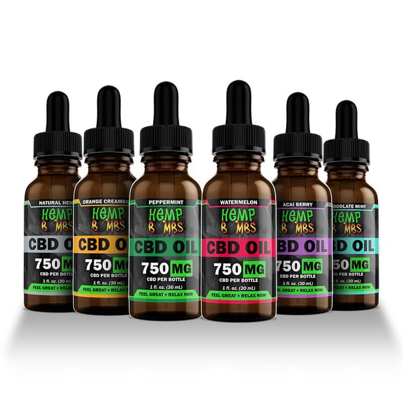 Hemp Bombs CBD Oil (PACK OF 6)