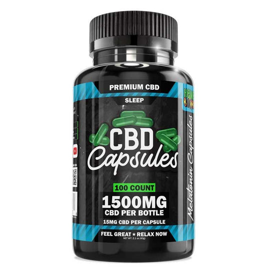 Hemp Bombs CBD Capsules for Sleep (PACK OF 6)