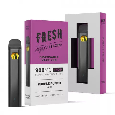 900mg Fresh THC-P+D8+HHC Blend Disposables 1ml