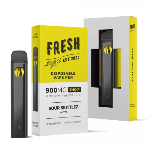 900mg Fresh THC-P+D8+HHC Blend Disposables 1ml