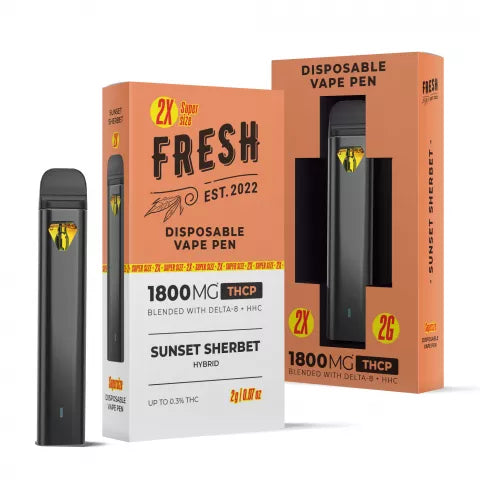 1800mg Fresh THC-P+D8+HHC Blend Disposables 2ml