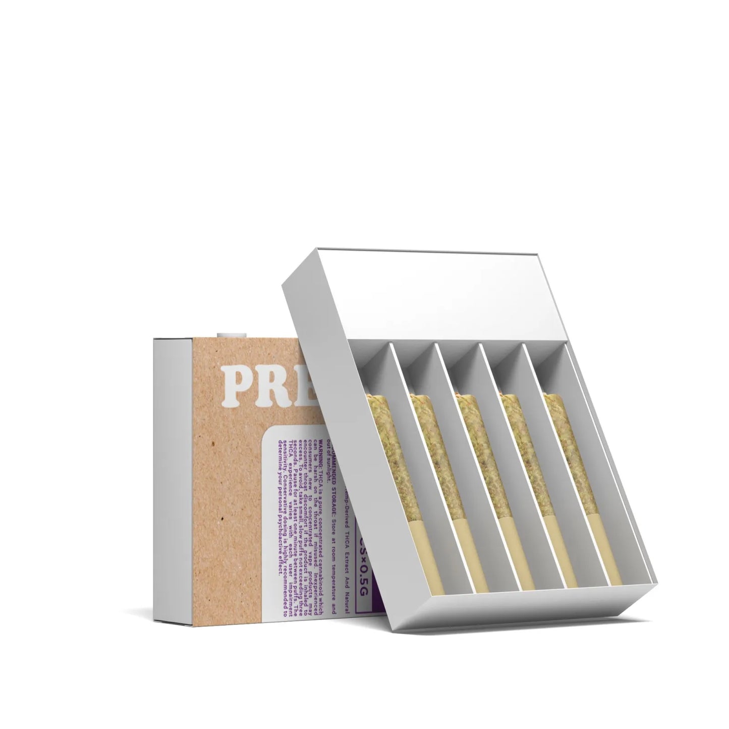 Chill Plus THCA Mini Pre-Rolls 0.5g 5 Pack Hemp Flower Joints