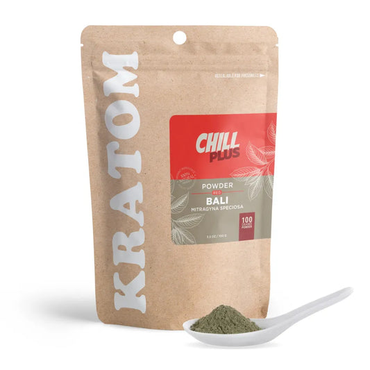 Chill Plus 100g Kratom Powder - Red Bali