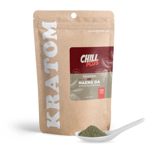Chill Plus 100g Kratom Powder - Red Maeng Da