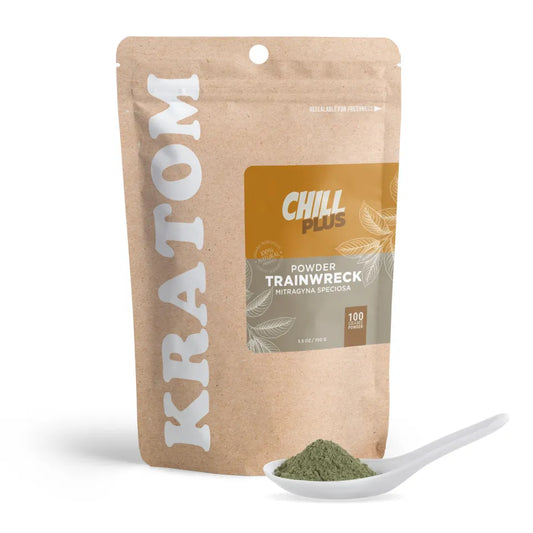 Chill Plus 100g Kratom Powder - Trainwreck