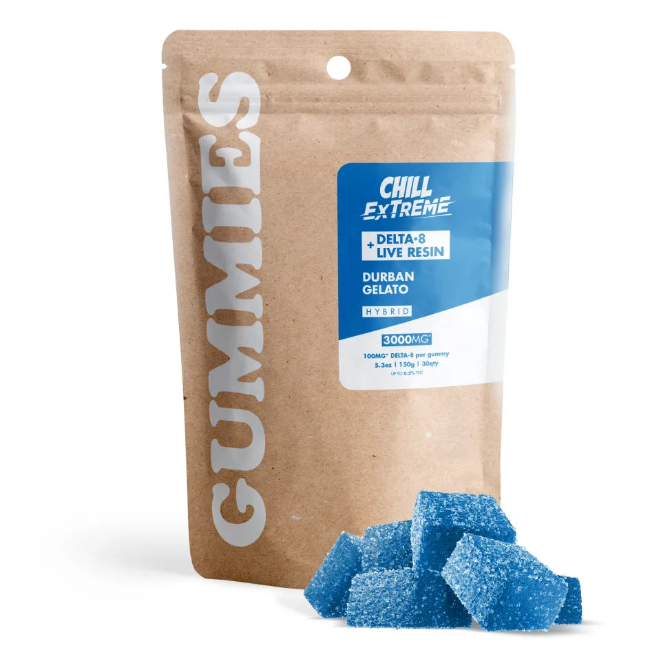 Chill Extreme D8 Live Resin Gummies 30ct