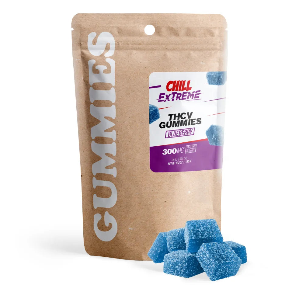 Chill Extreme 300mg THCV Gummies Blueberry