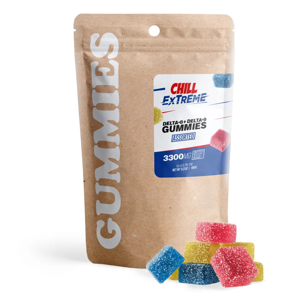 Chill Extreme D8 & D9 Gummies Mixed Fruits