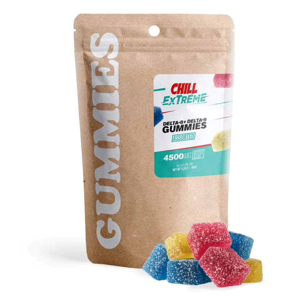 Chill Extreme D8 & D9 Gummies Mixed Fruits