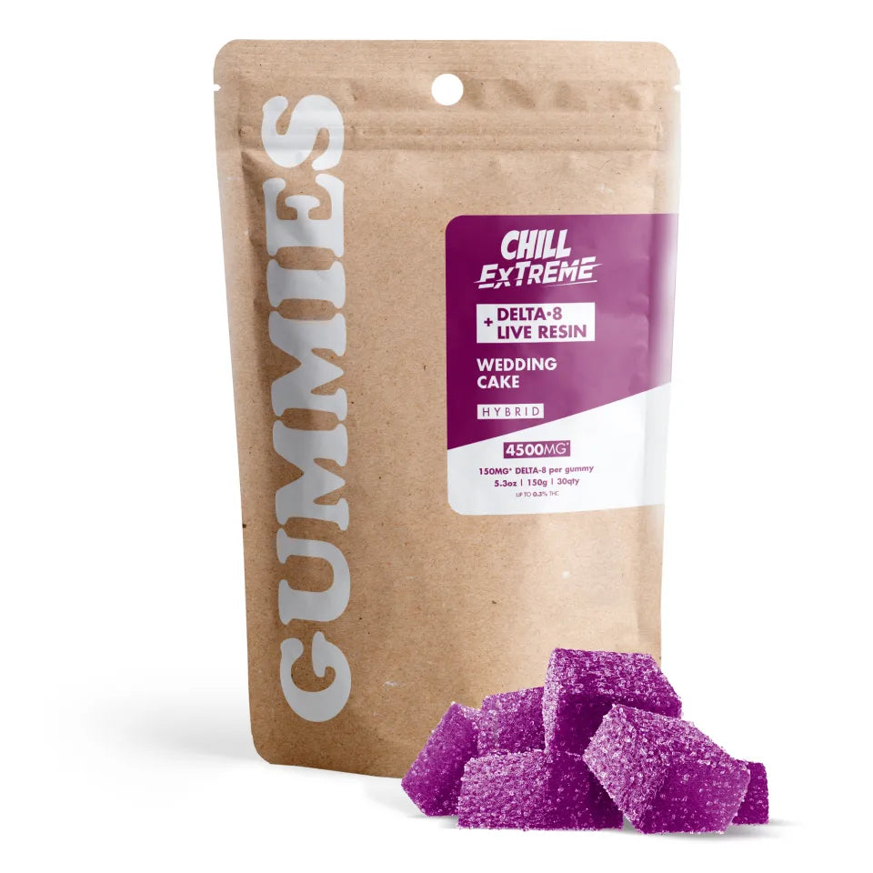 Chill Extreme D8 Live Resin Gummies 30ct
