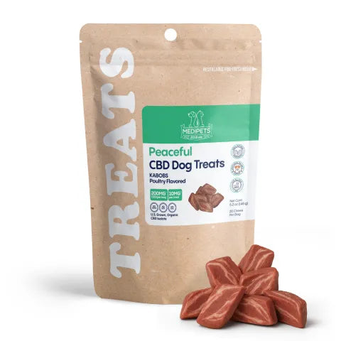 200mg CBD Pet Treats For Dogs - Kabobs - MediPets