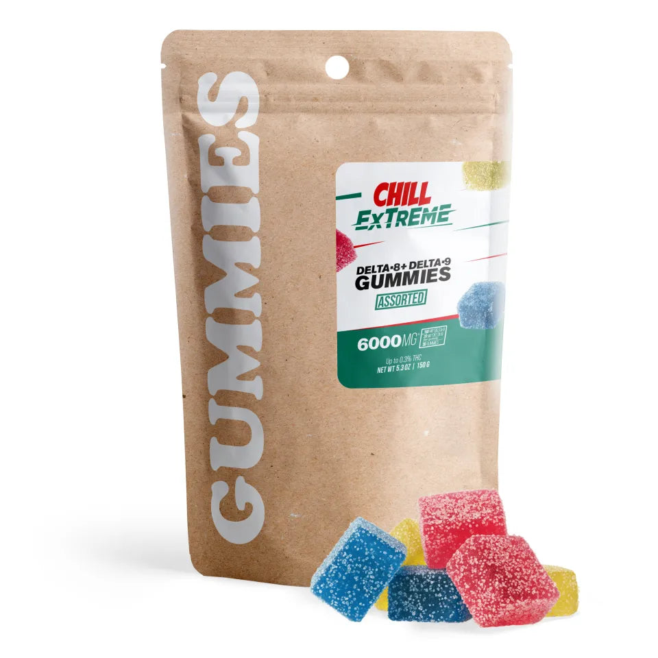 Chill Extreme D8 & D9 Gummies Mixed Fruits