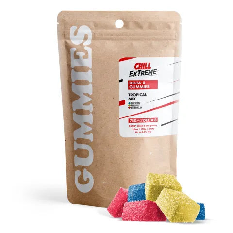 Chill Extreme Delta-8 Square Gummy 750mg 30ct