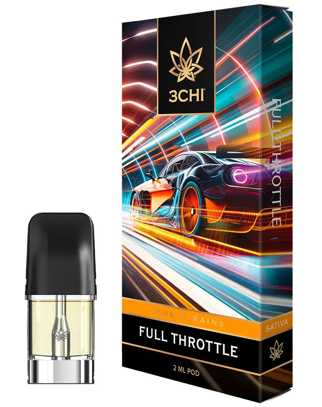 3Chi True Strains 2mL Vape Pods (Box of 5)