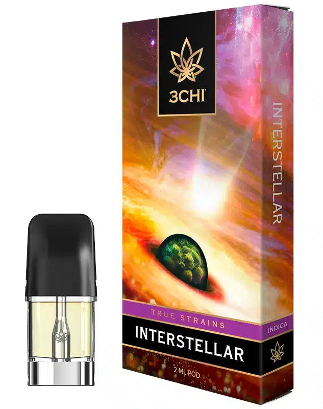 3Chi True Strains 2mL Vape Pods (Box of 5)