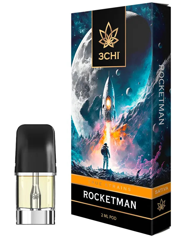 3Chi True Strains 2mL Vape Pods (Box of 5)