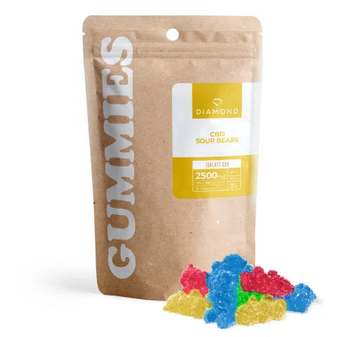Diamond CBD Isolate Gummies 2500mg