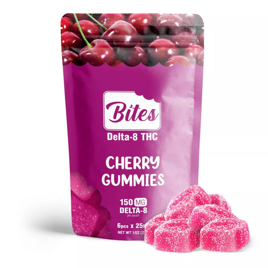 Bites Delta-8 Gummy Pouch 150mg (Box of 12 Pouches)