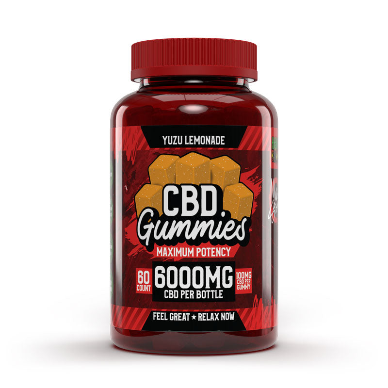 Hemp Bombs Maximum Potency CBD Sleep Gummies 6000mg 60ct (PACK OF 6)