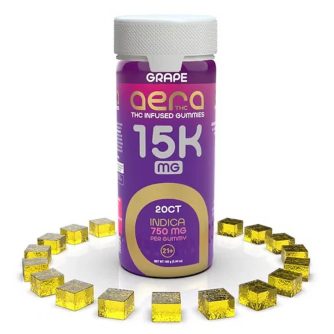 AERA THC Infused Gummies 15000MG
