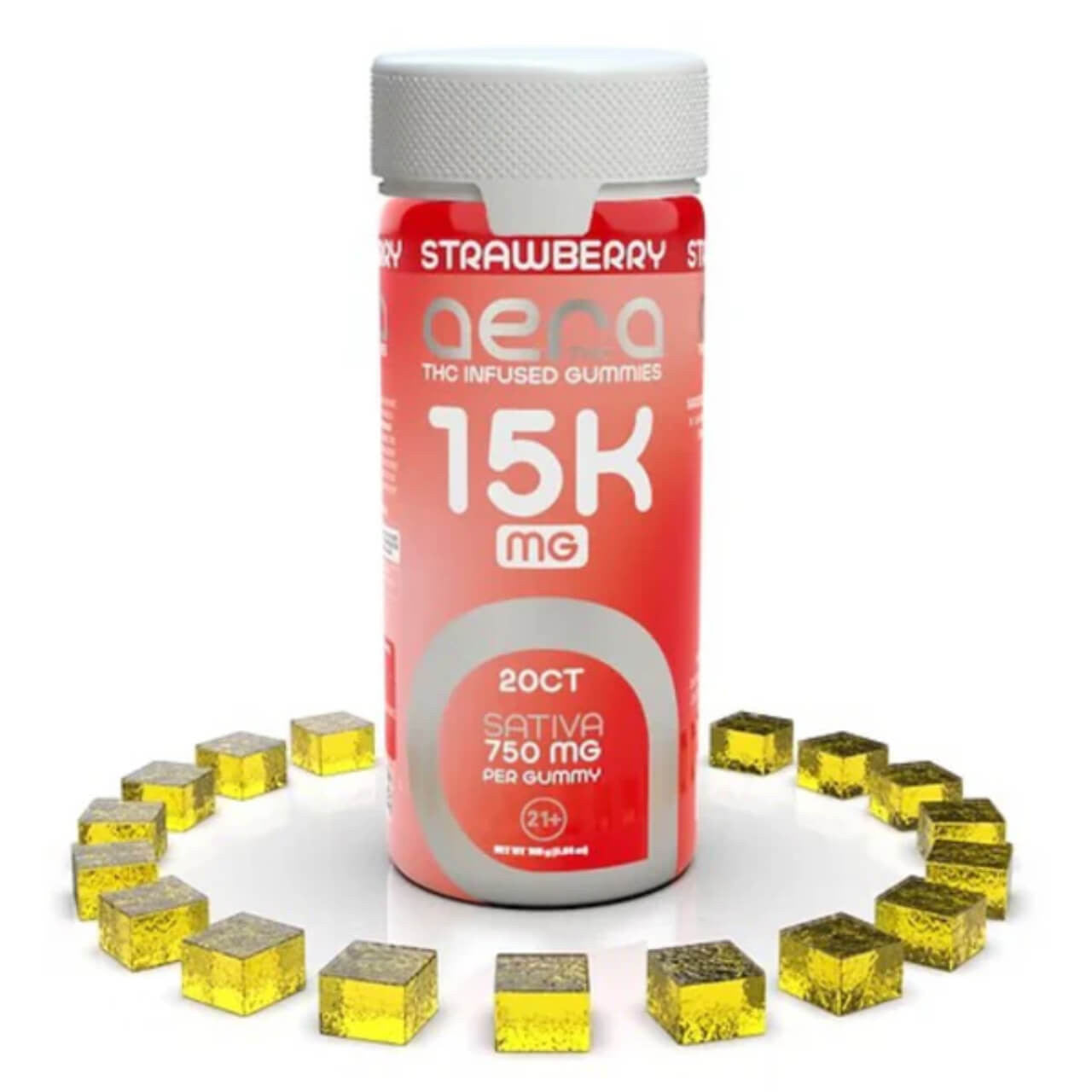 AERA THC Infused Gummies 15000MG