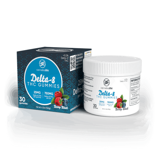 Cannabis Life Delta-8 THC Original Gummies - (30ct) 750mg (4 Pack)