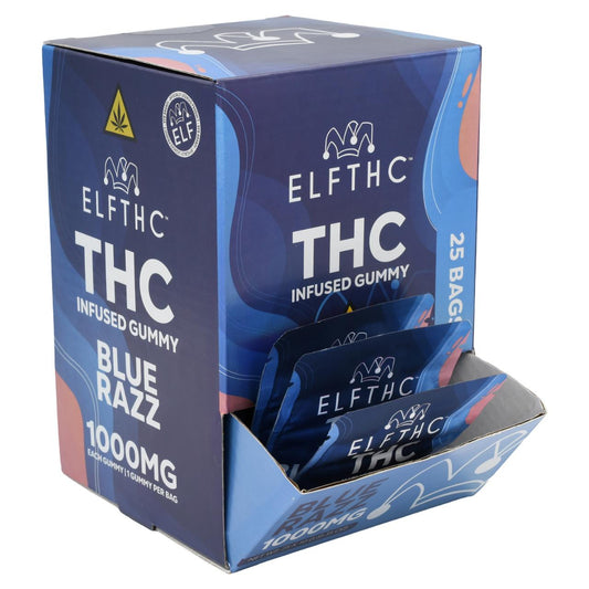 ELFTHC THC Infused Gummies 1000MG-25 CT