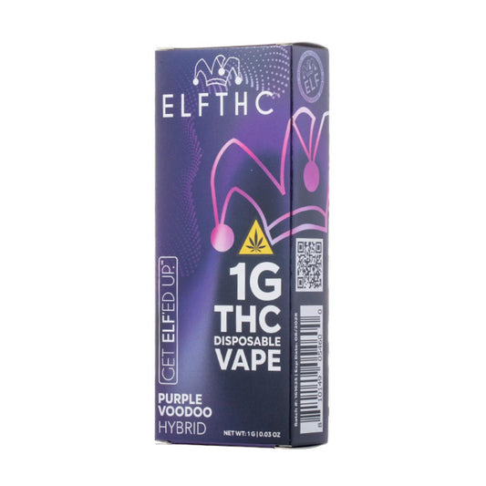 ELF THC Disposable Vape 1G - Delta 8 Delta 9 THC Vape Pen | Premium Hemp Vaporizer