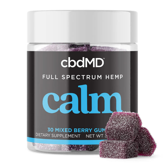 cbdMD Full Spectrum CBD Calming Gummies CBD + THC