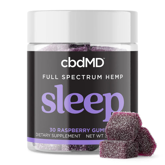 cbdMD Full Spectrum CBD Sleep Gummies CBD + CBN + THC