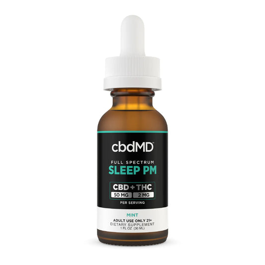 cbdMD Full Spectrum CBD Sleep Tincture CBD + THC 30ml